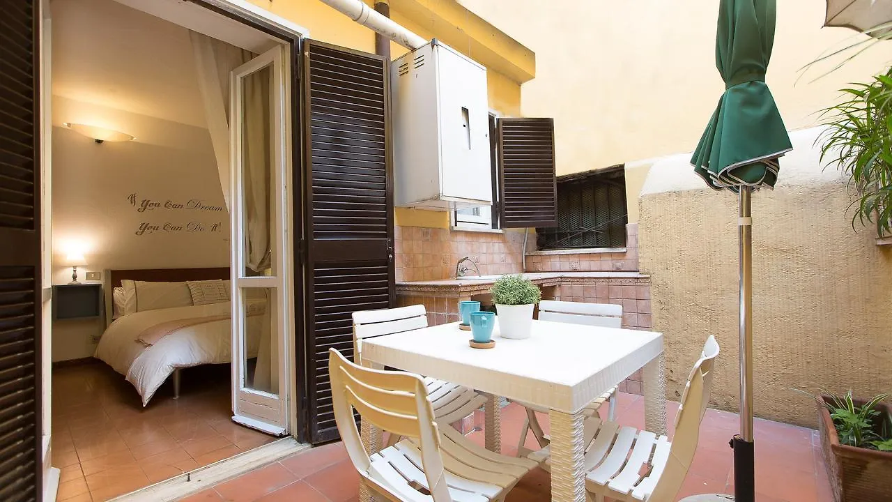 Rental in Rome Panieri Terrace Appartamento